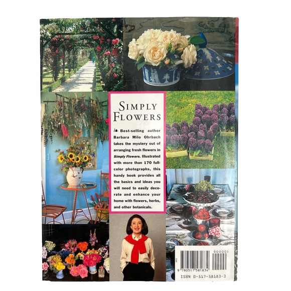 Vintage Simply Flowers Hardcover Floral Design Book Practical & Beautiful Ideas - Picture 2 of 16